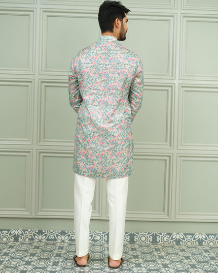 Gulbahar - Printed Kurta For Men