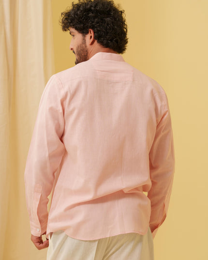Urban Virasat Shirt with Motif (Pink)