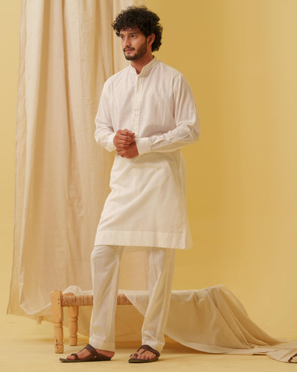 Urban Nawab Kurta (White)