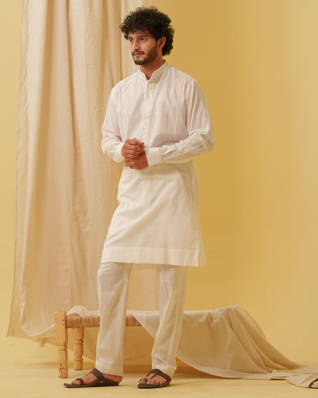 Urban Nawab Kurta (White)