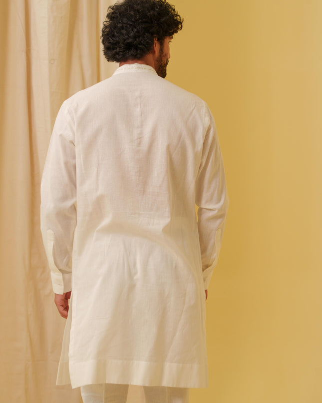 Urban Nawab Kurta (White)