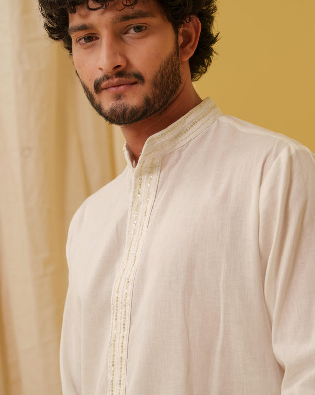 Urban Nawab Kurta (White)