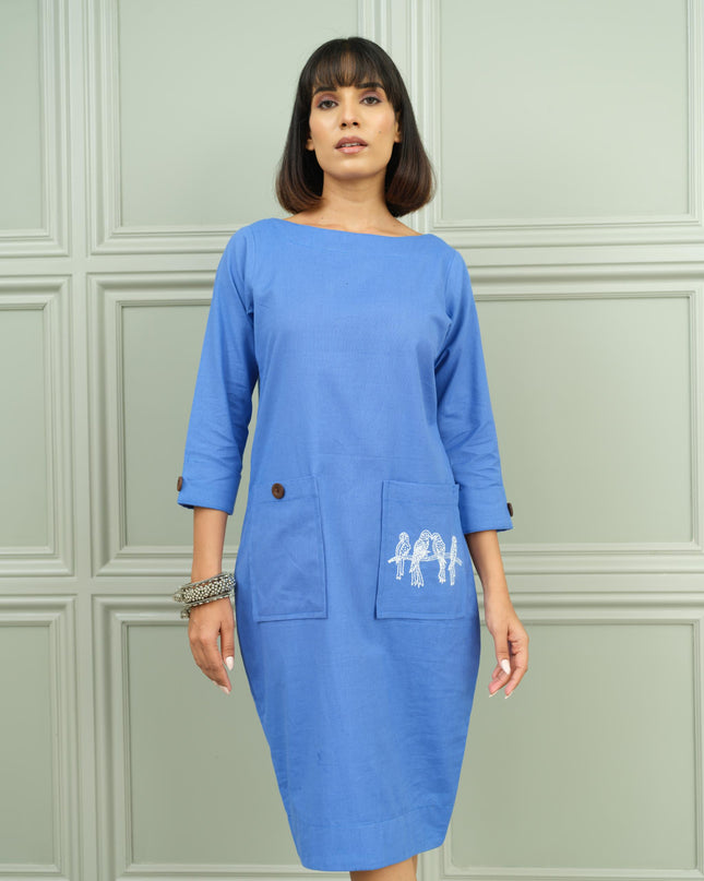 Cool Adaa - Women knee Length Dress