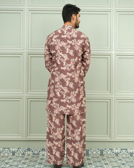 Kesar Kasturi - Printed Kurta For Men