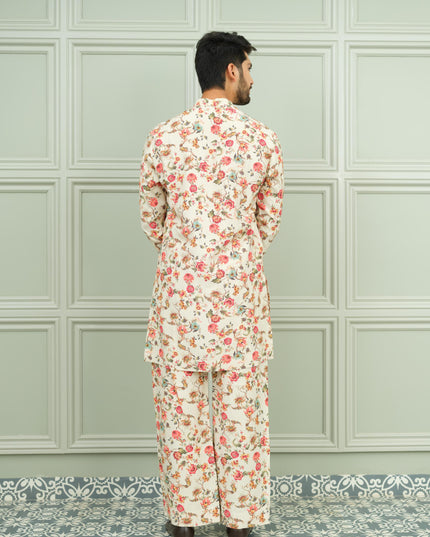 Lal Bagh - Printed Kurta for Men