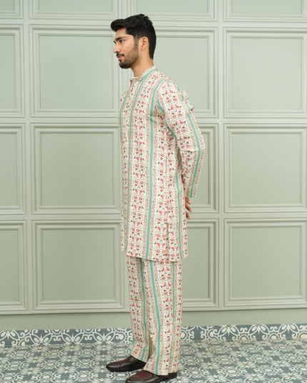 Desi Drip - Printed Kurta For Men