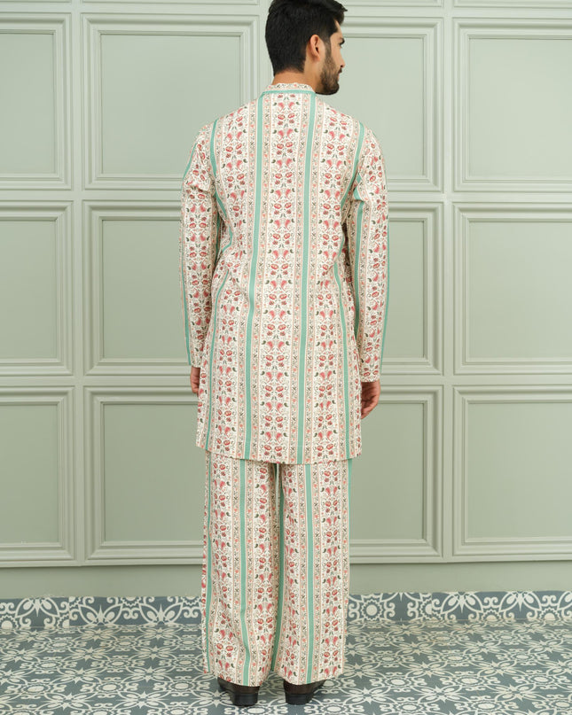 Desi Drip - Printed Kurta For Men