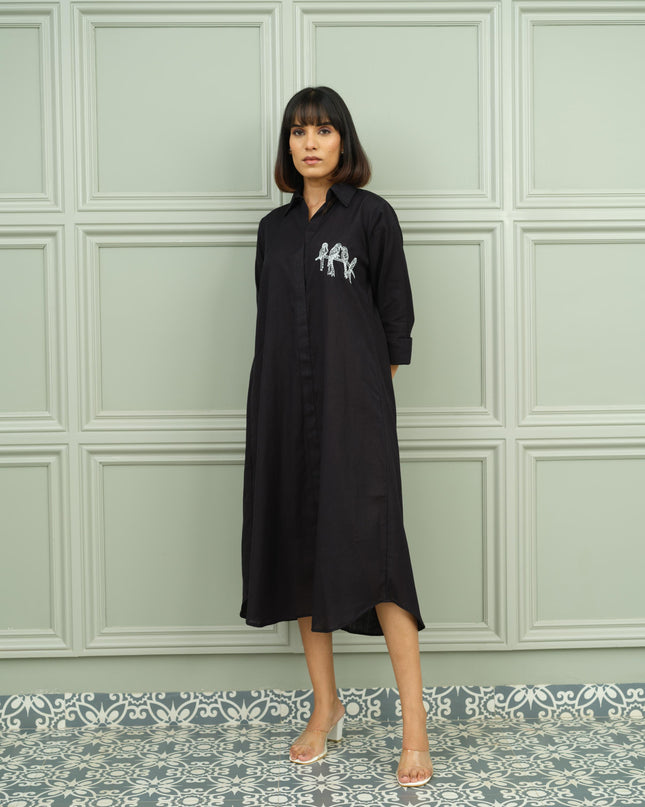 Midnight - Women Long Length Dress