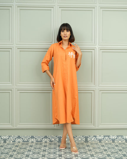 Tangy Twist - Women Long Length Dress