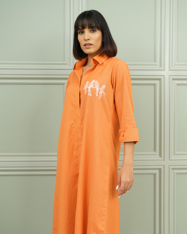Tangy Twist - Women Long Length Dress