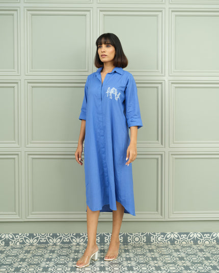 Sky High - Women Long Length Dress