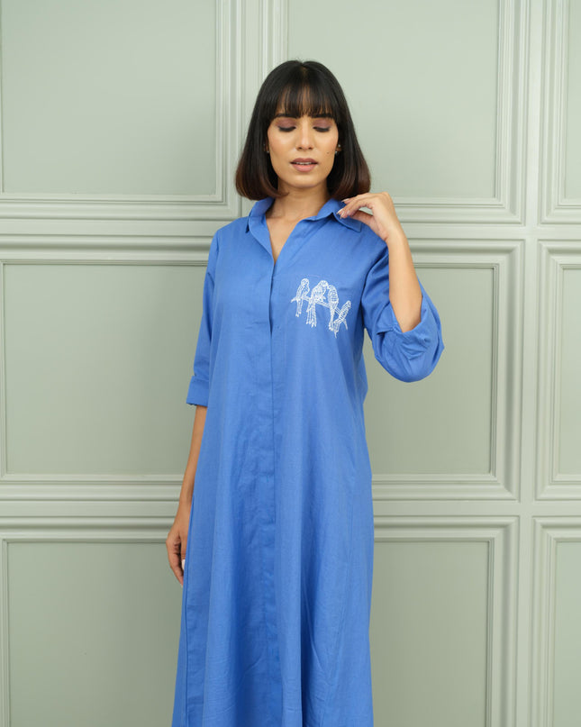Sky High - Women Long Length Dress