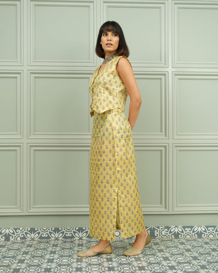 Haldi Pop - Co-ord Skirt Set