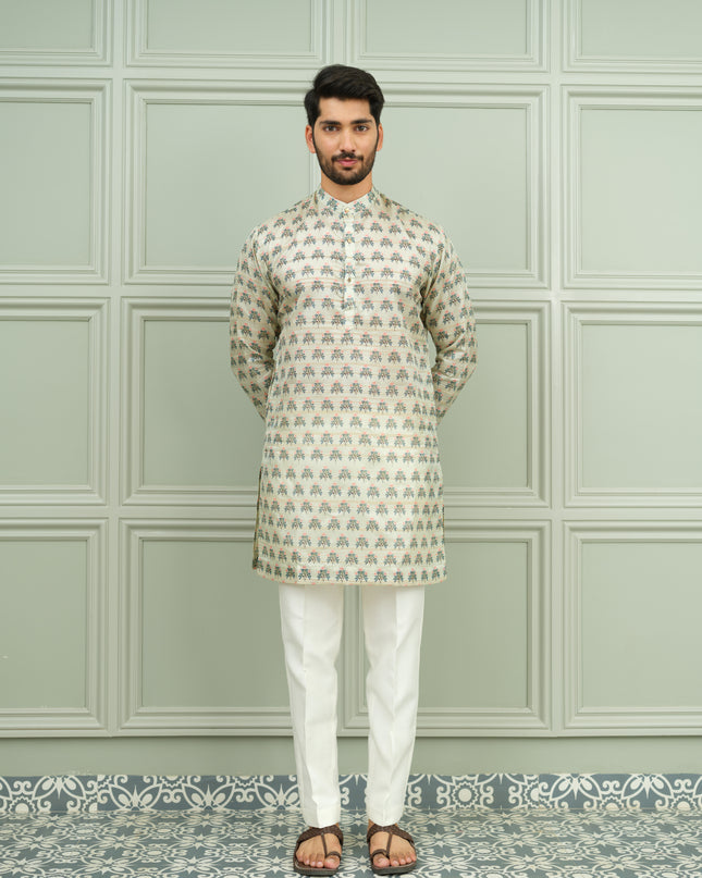 Funtoosh - Printed Kurta For Men
