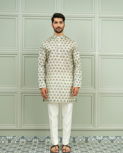 Funtoosh - Printed Kurta For Men