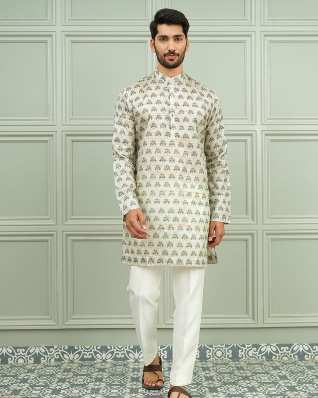 Funtoosh - Printed Kurta For Men