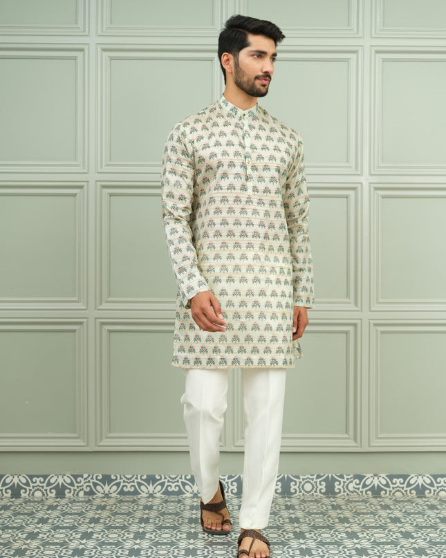 Funtoosh - Printed Kurta For Men