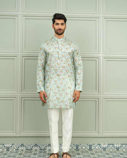 Mehfil - Printed Kurta For Men