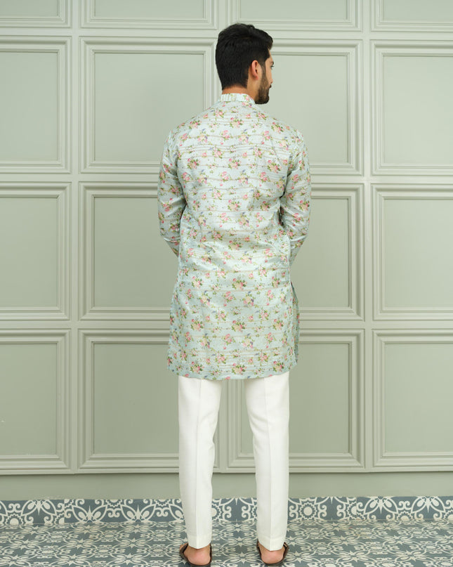 Mehfil - Printed Kurta For Men