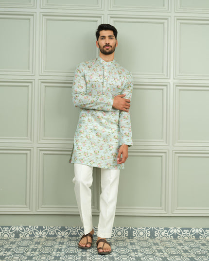 Mehfil - Printed Kurta For Men