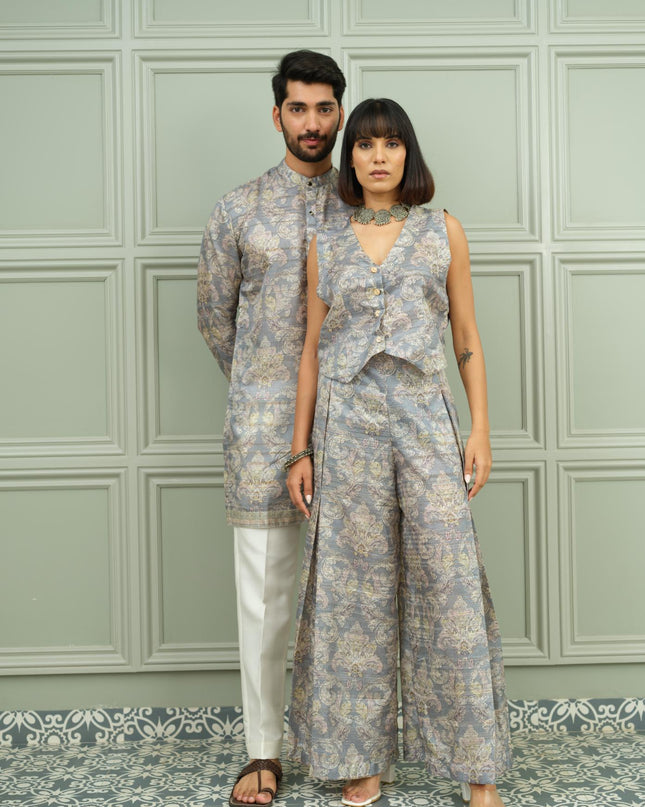 Shahkar & Silver Swag - Couple Coordination
