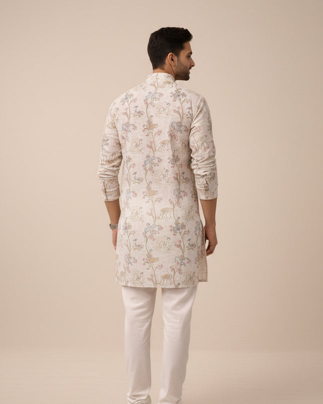 Desi Safari - Premium Khadi Linen Kurta for Men