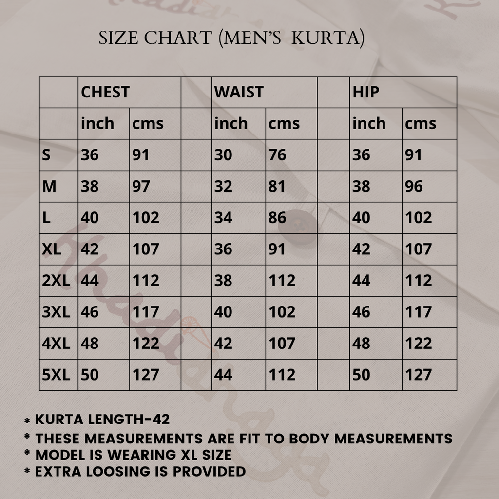 Raees Vibes — Men's Floral Printed Kurta | Khadi Linen Ethnic Wear | Khadidhaga