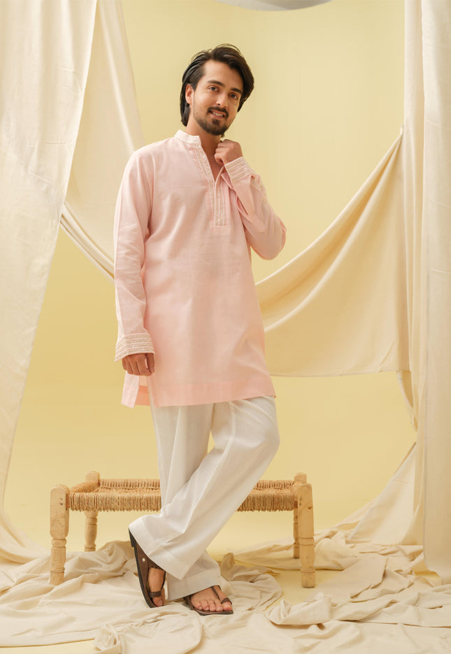 Urban Nawab Kurta (Pink)