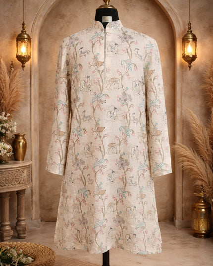 Desi Safari - Premium Khadi Linen Kurta for Men