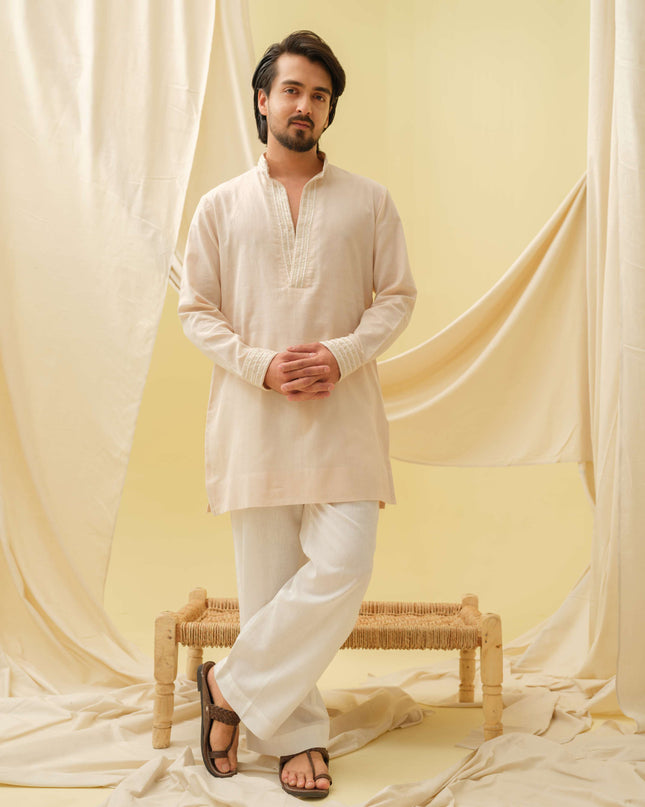 Urban Nawab Kurta (Beige)