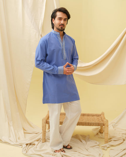 Urban Nawab Kurta (Royal Blue)