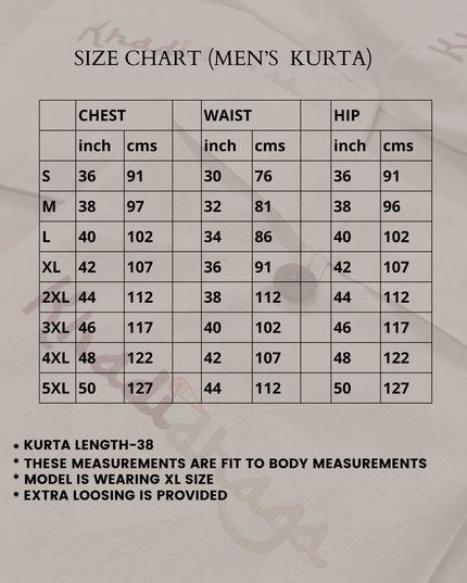 Lal Pataka - Printed Kurta For Men