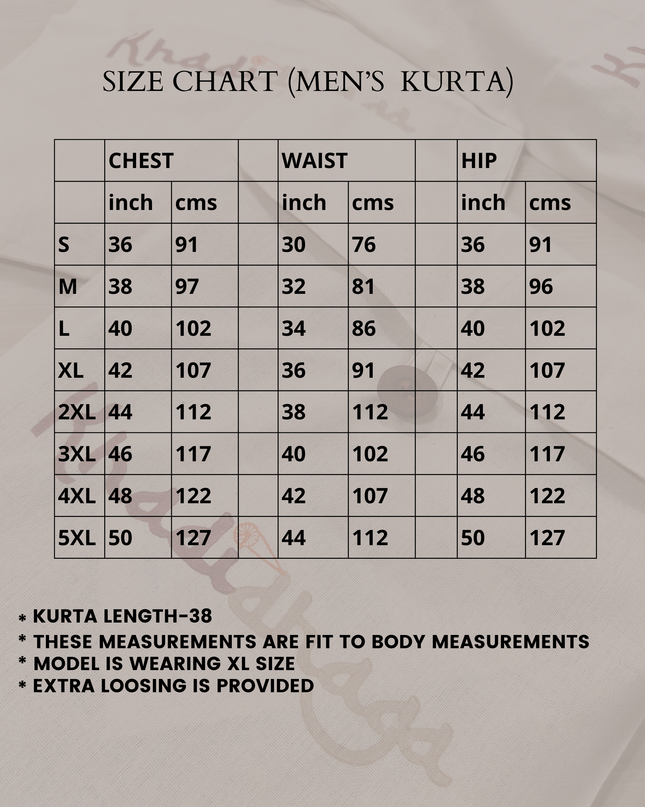 Lal Pataka - Printed Kurta For Men